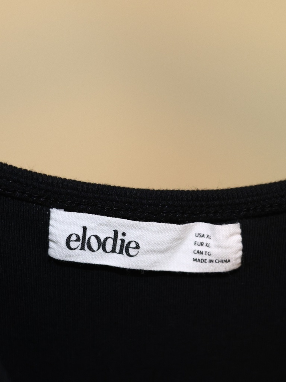 Elodie Black Dress